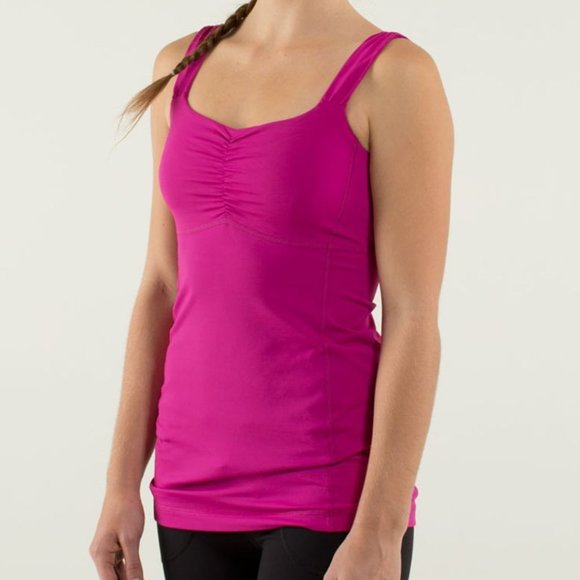 Lululemon Aria Tank II in "Raspberry"- Sz. 6 - Picture 12 of 12